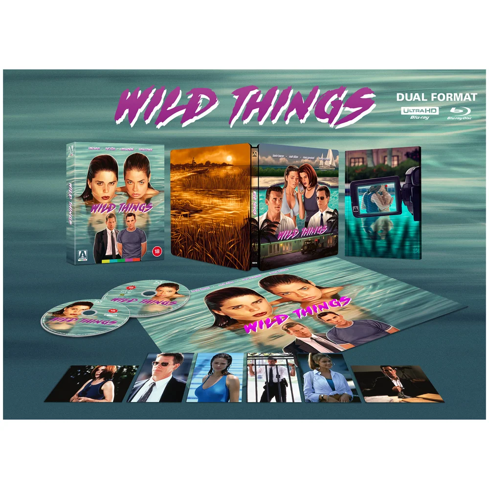 Wild Things Zavvi Exclusive Deluxe Edition 4K Ultra HD Steelbook (Includes Blu-ray) Image 1