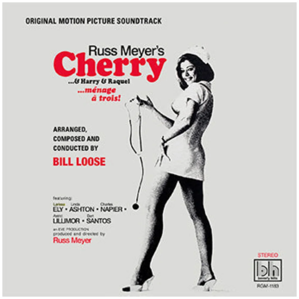 Russ Meyer's Cherry & Harry & Raquel (Original Motion Picture Soundtrack) Vinyl (Black & White) Image 1