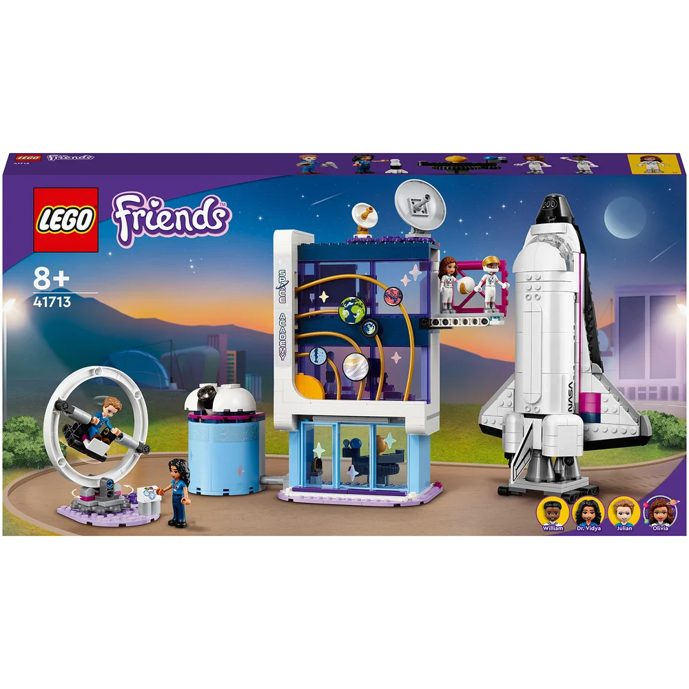 LEGO Friends: Olivia’s Space Academy Space Shuttle Toy (41713) Image 1