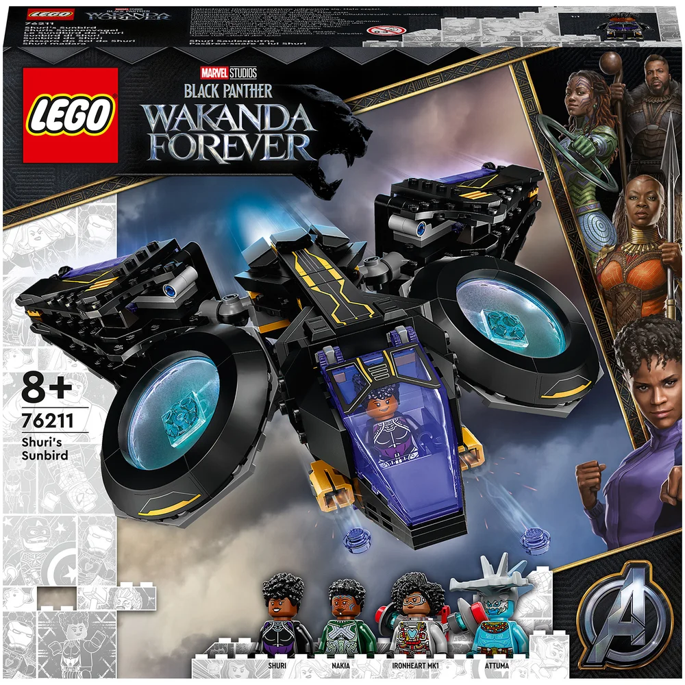 LEGO Super Heroes Shuri's Sunbird (76211) Image 1