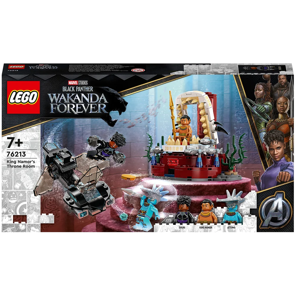 LEGO Marvel King Namor’s Throne Room Black Panther Set (76213) Image 1