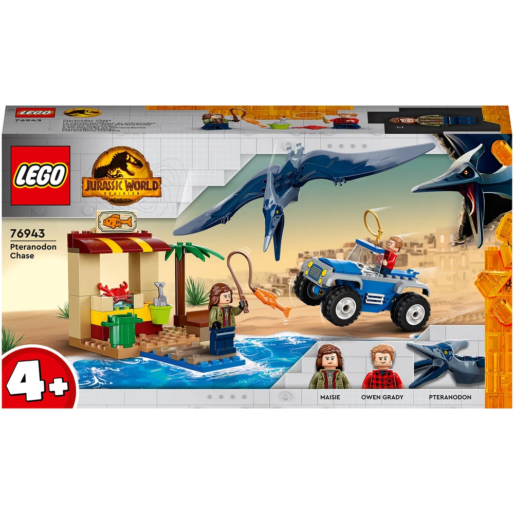 LEGO Jurassic World: Pteranodon Chase Dinosaur Toy Playset (76943) Image 1