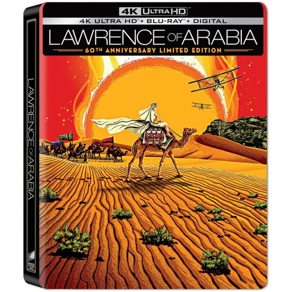 Lawrence Of Arabia: 60th Anniversary - 4K Ultra HD Steelbook (Includes Blu-ray) Image 1