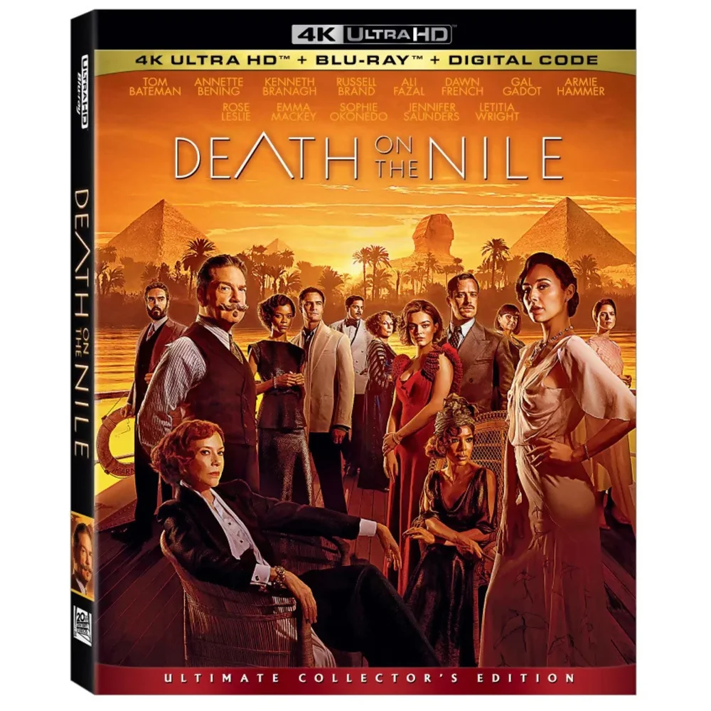 Death On The Nile: Ultimate Collector's Edition - 4K Ultra HD (Includes Blu-ray) Image 1