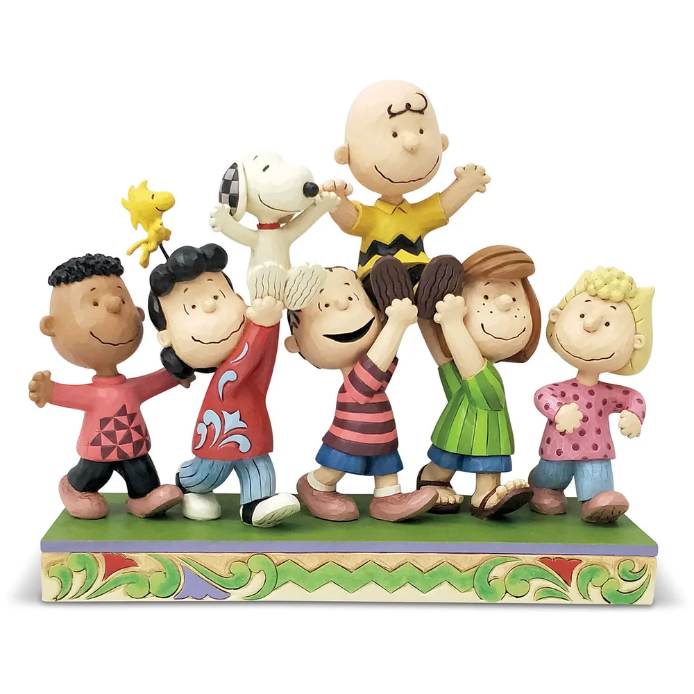 Penuts by Jim Shore Peanuts Gang Celebration Figurine Image 1