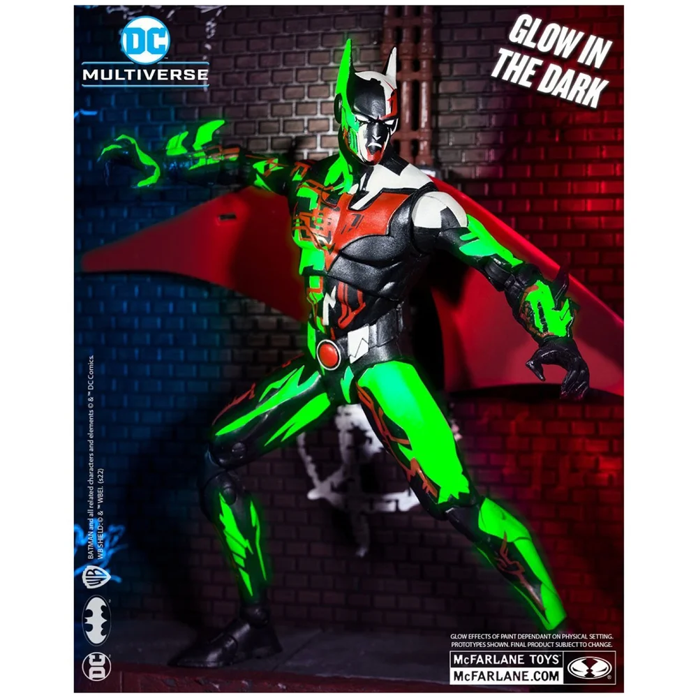McFarlane DC Multiverse 7" Action Figure - Batman Beyond (Glow-In-The-Dark) Image 1