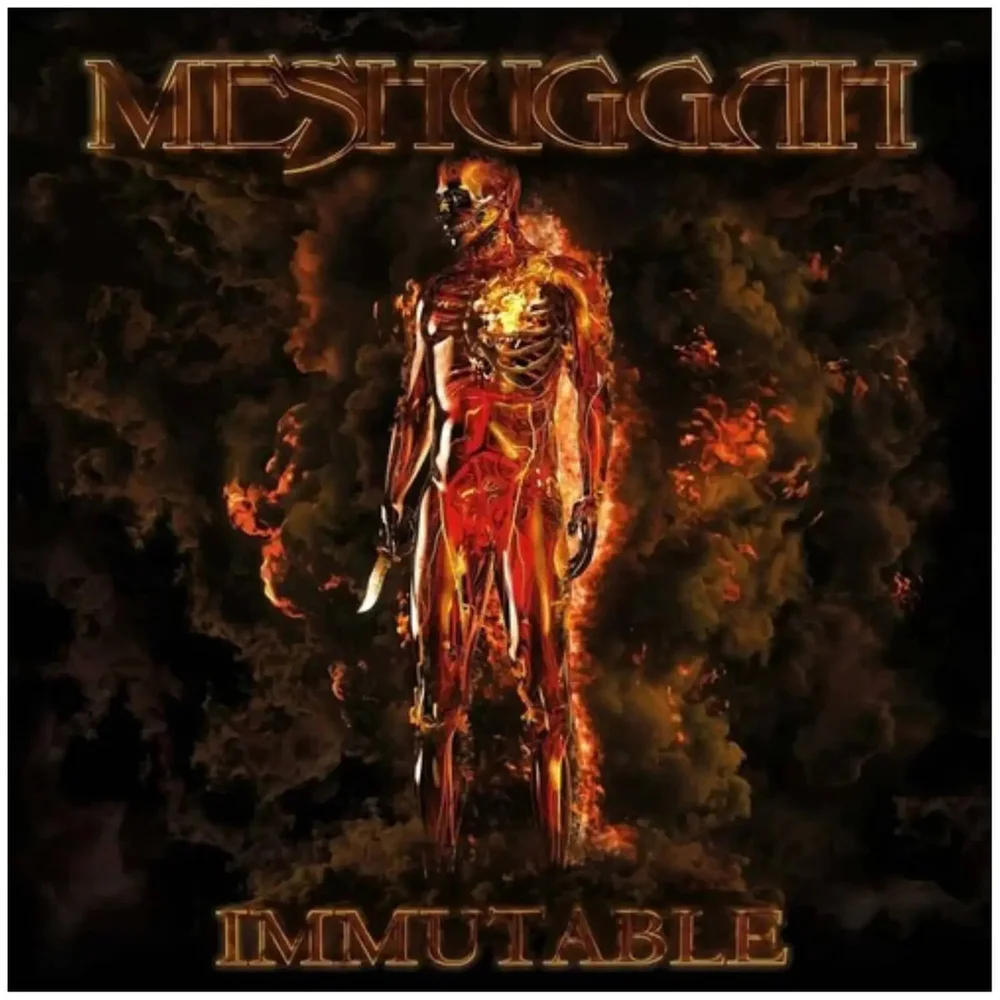 Meshuggah - Immutable Vinyl (Clear & Black Marble) Image 1