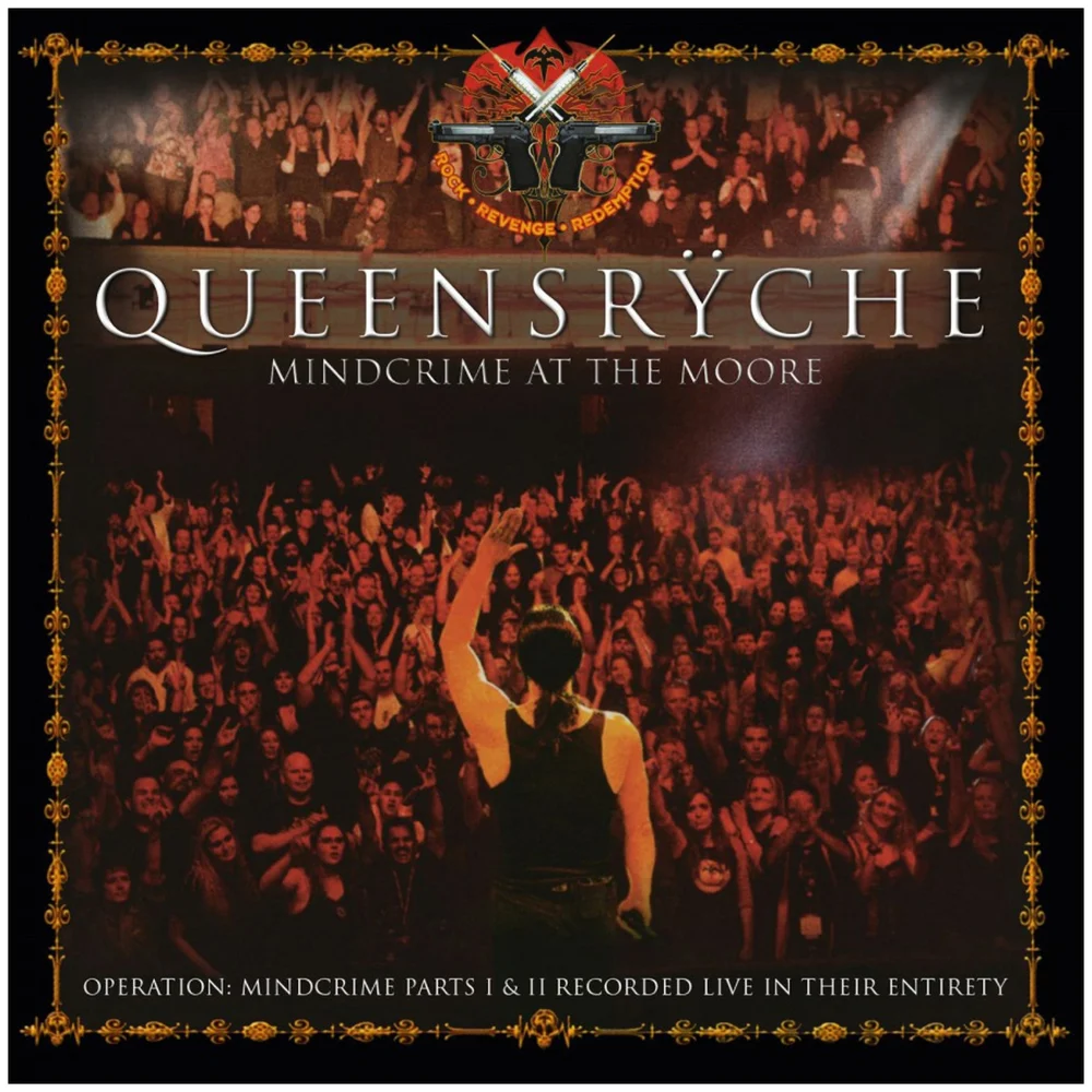 Queensrÿche - Mindcrime At The Moore 180g Vinyl Box Set (Translucent Red, Solid White, & Black Marbled) Image 1