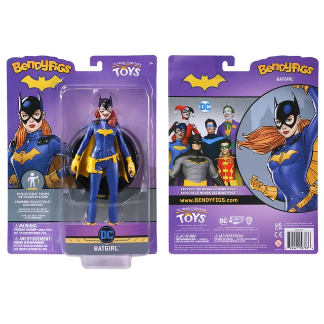 Noble Collection DC Comics Batgirl BendyFig 7 Inch Action Figure