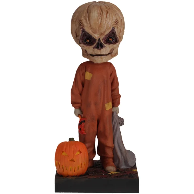 Royal Bobbles Trick ‘r Treat Sam Unmasked Bobblehead Zavvi Exclusive
