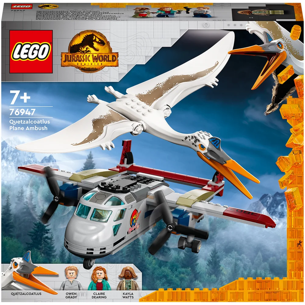 LEGO Jurassic World: Quetzalcoatlus Plane Ambush Toy (76947) Image 1