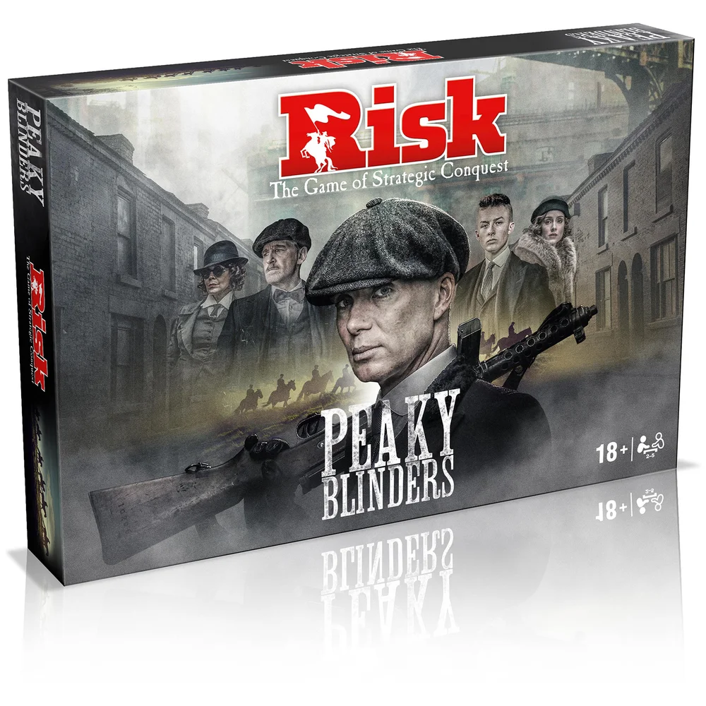 RISK Strategy Board Game - Peaky Blinders Edition Image 1