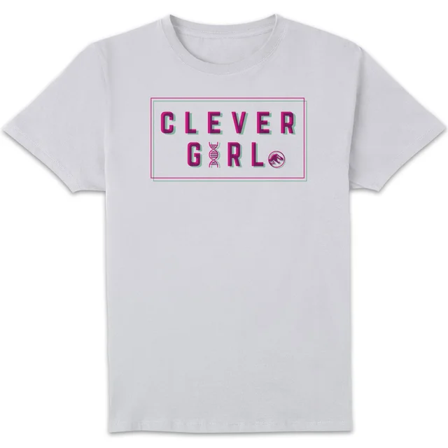 Jurassic Park Clever Girl Men's T-Shirt - White