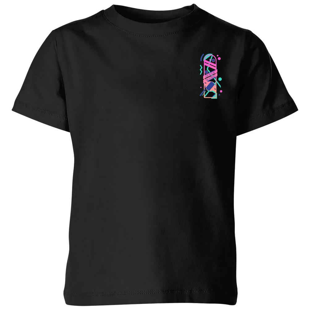 Back To The Future Hover Board Kids' T-Shirt - Black - 3-4 Years Image 1