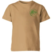 Jurassic Park Into The Wild Kids' T-Shirt - Tan