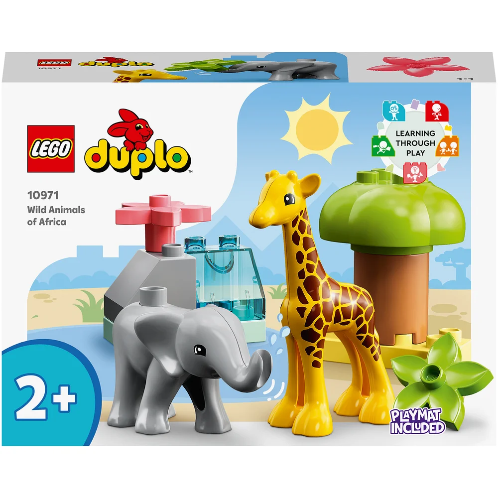 LEGO DUPLO Wild Animals: of Africa Toy for Toddlers (10971) Image 1