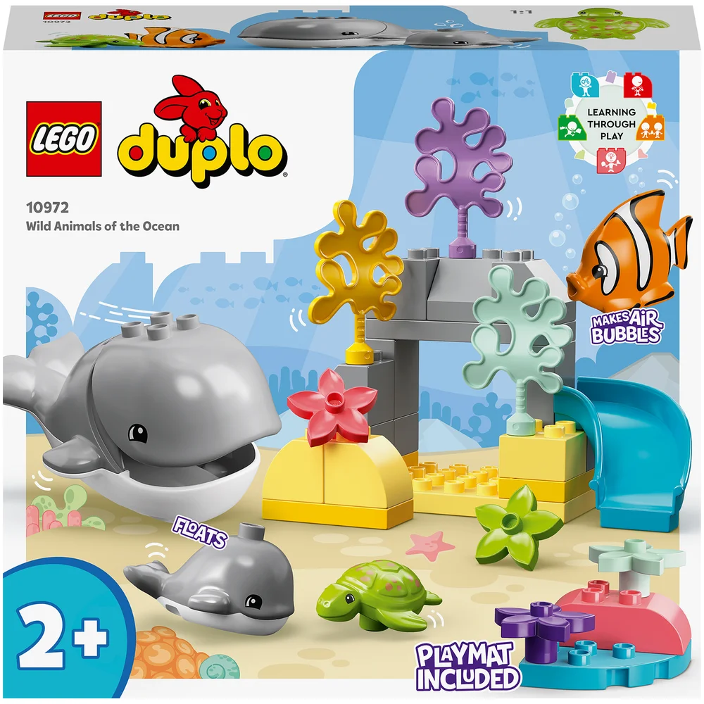LEGO DUPLO Wild Animals: of the Ocean Toys with Playmat (10972) Image 1