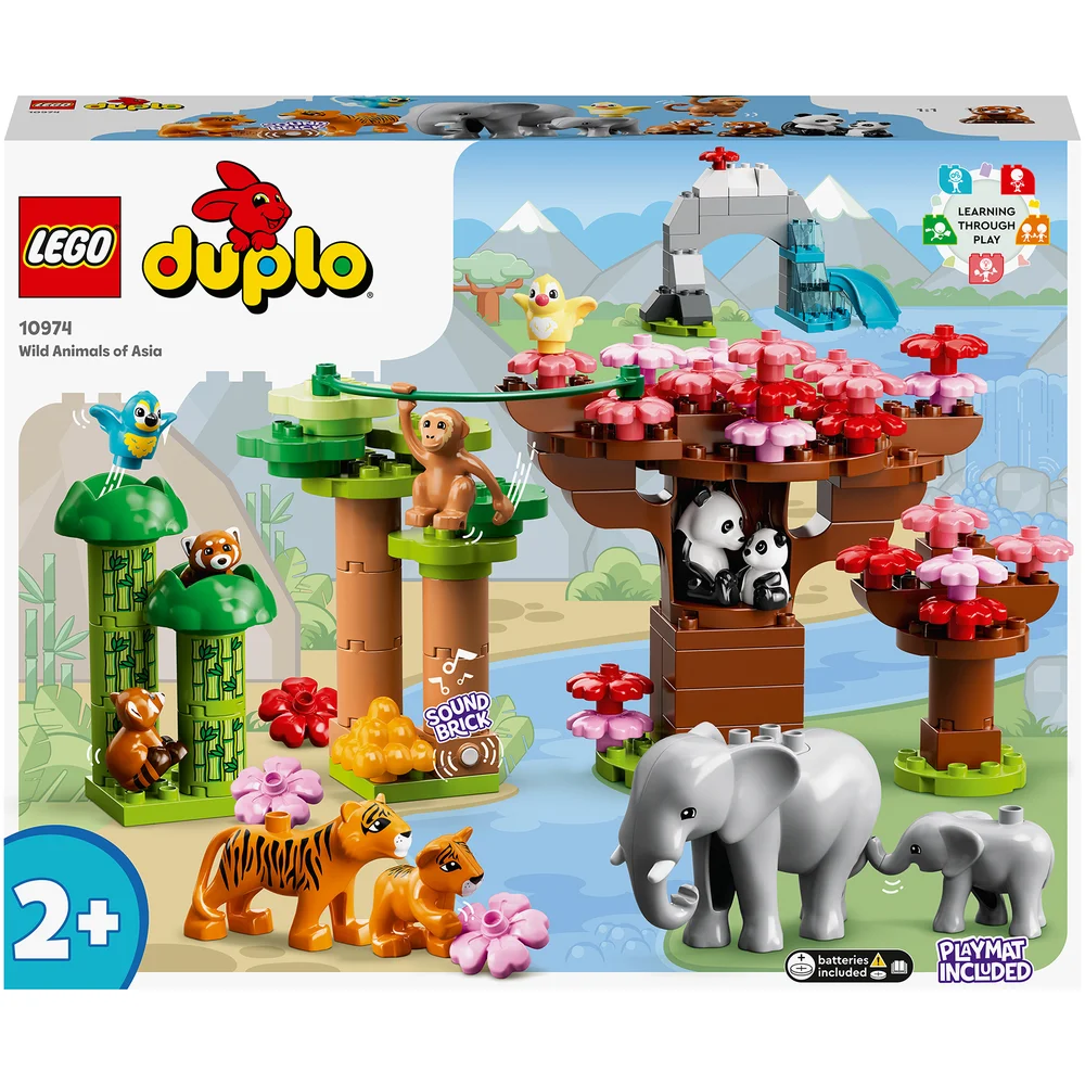 LEGO DUPLO Wild Animals: of Asia Animal Toys with Sound (10974) Image 1