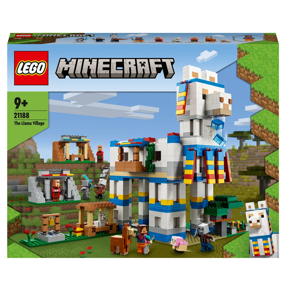 LEGO Minecraft: The Llama Village Animal House Toy (21188) Image 1
