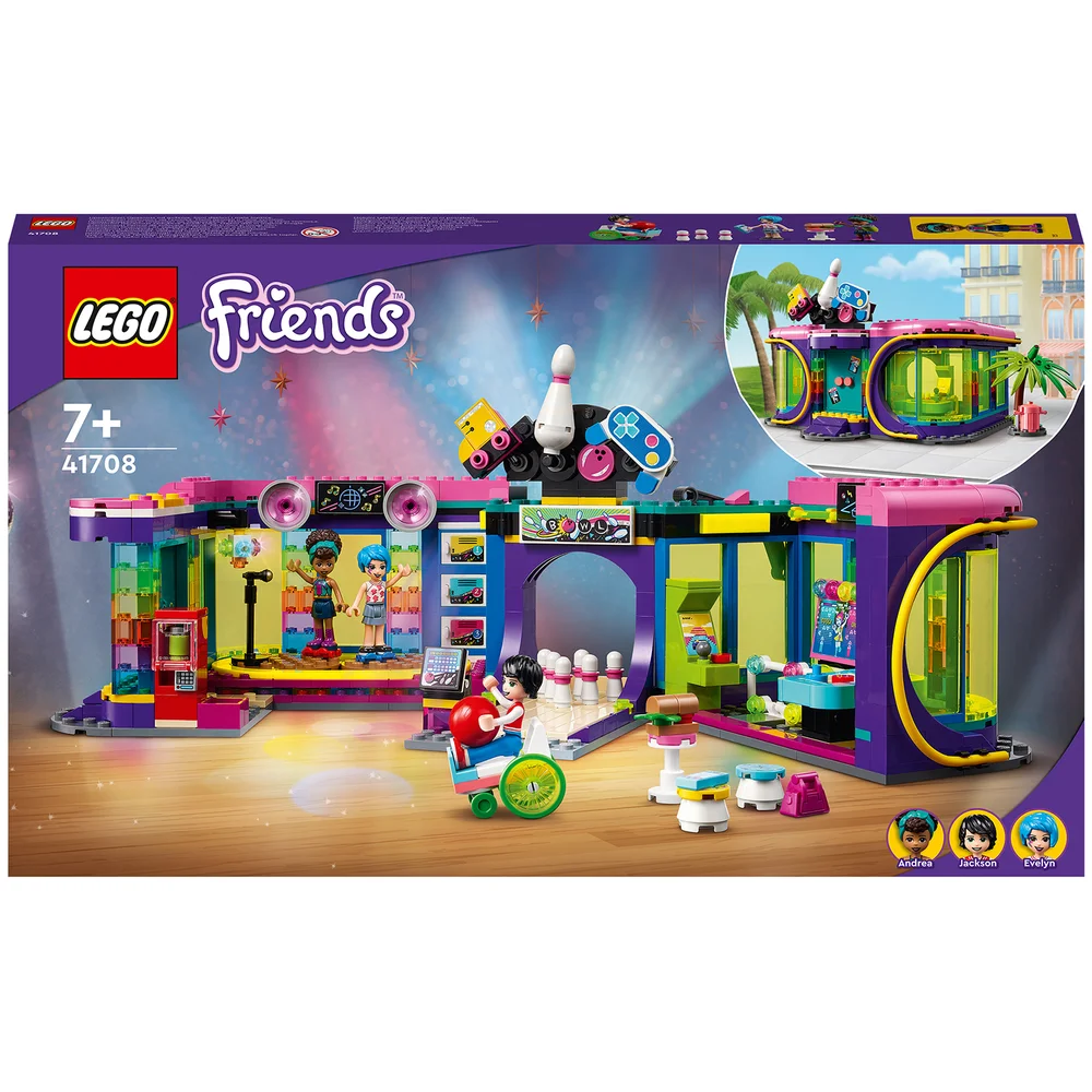 LEGO Friends: Roller Disco Arcade Set with Andrea (41708) Image 1