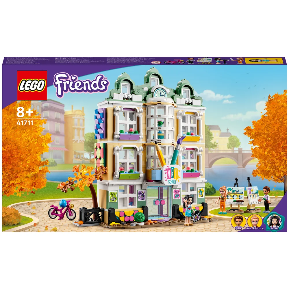 LEGO Friends: Emma's Art School House with DOTS: Set (41711) Image 1