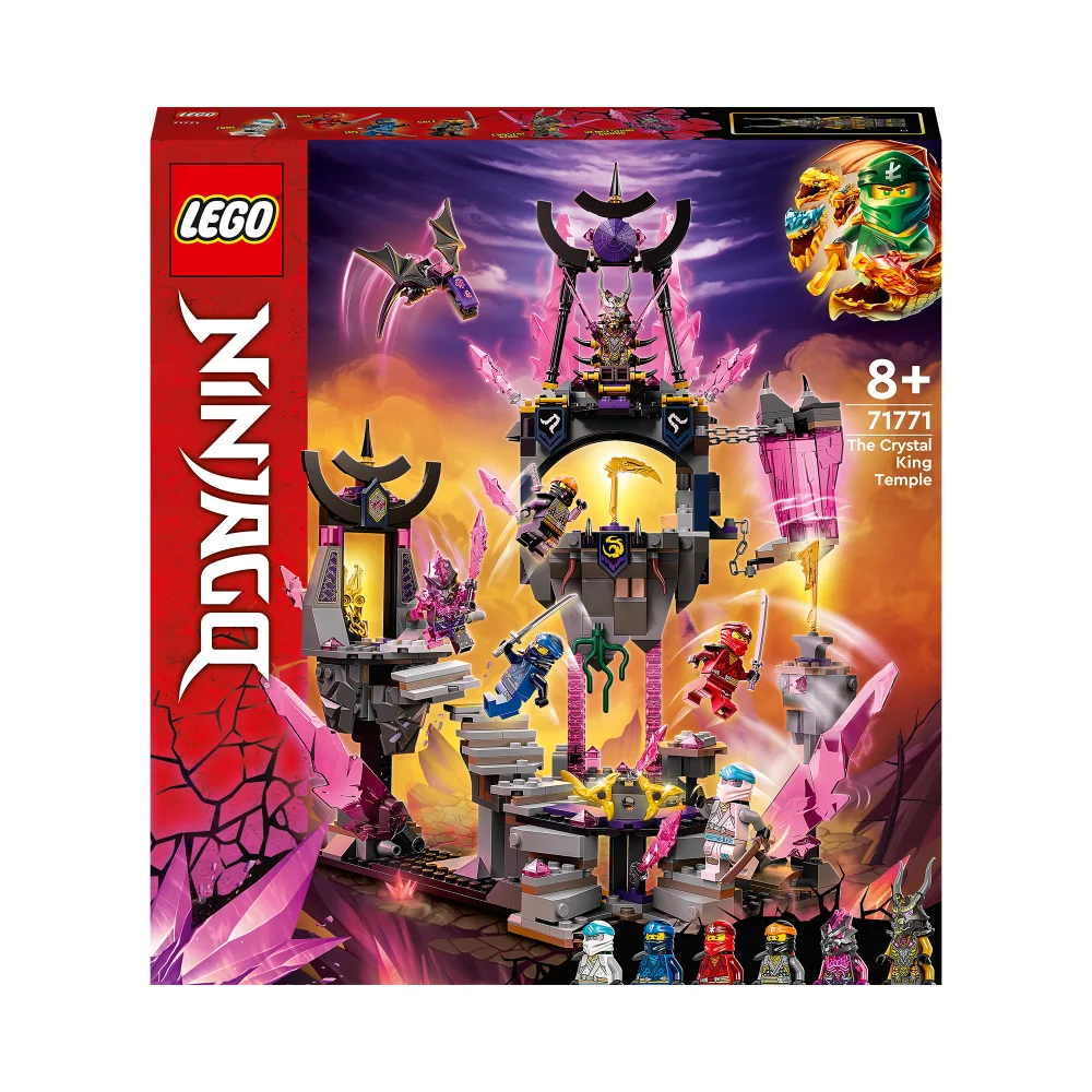 LEGO NINJAGO: The Crystal King Temple Action Playset (71771) Image 1