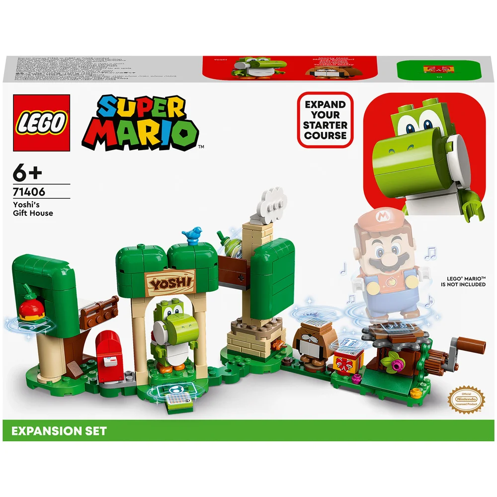 LEGO Super Mario World with Yoshi’s Gift House Expansion Set (71406) Image 1