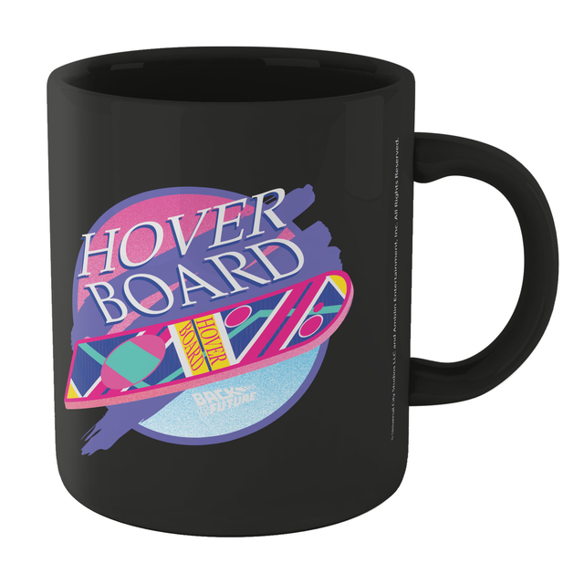 Back To The Future Hover Board Mug - Black