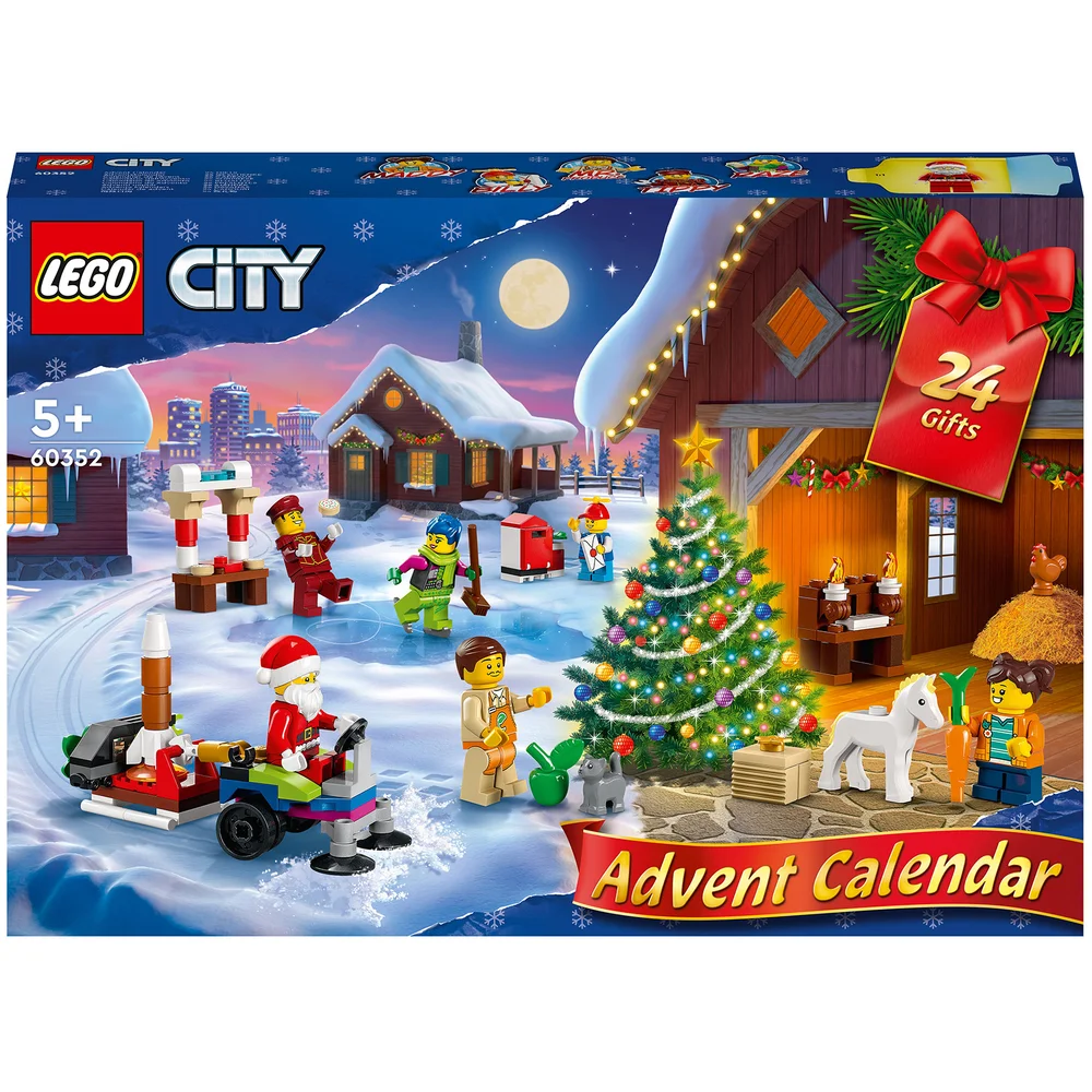 LEGO City: Advent Calendar 2022 Christmas Toys for Kids (60352) Image 1