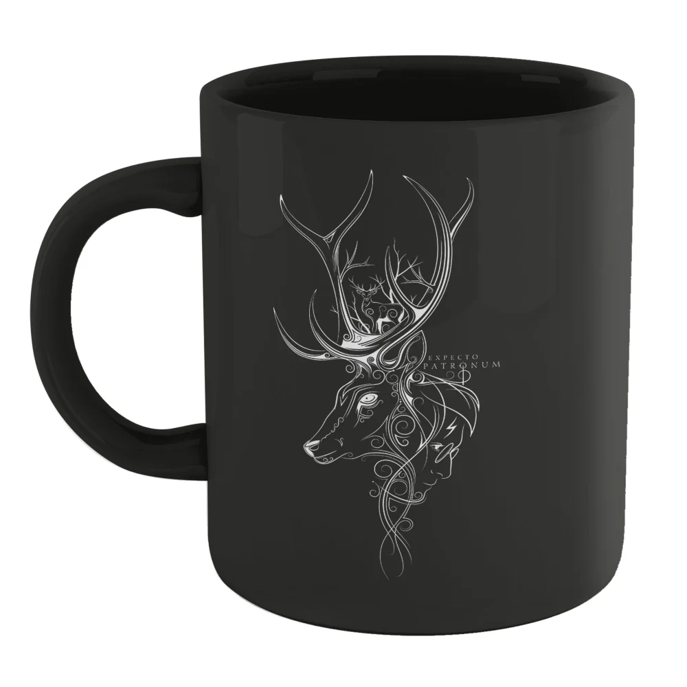 Harry Potter Patronus Mug - Black Image 1
