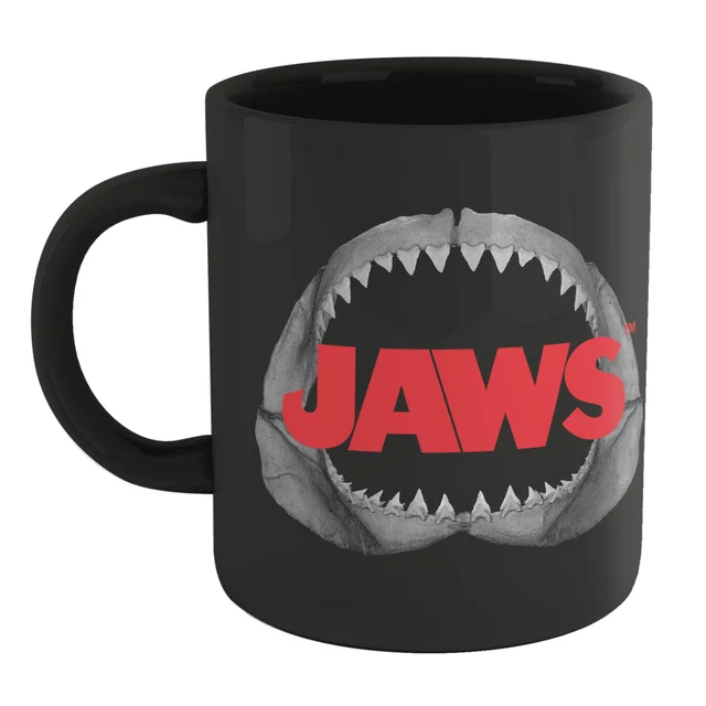 Jaws Beach Closed Mug - Black
