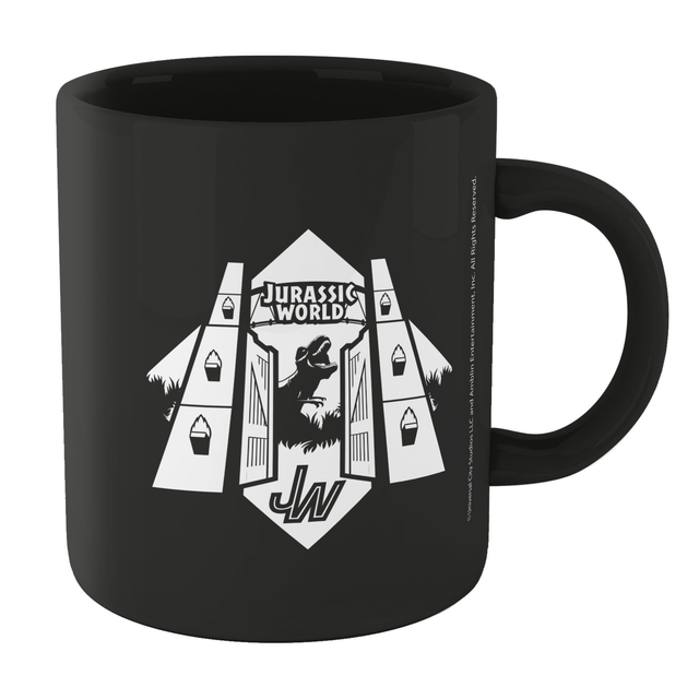 Jurassic Park Excavation Zone Mug - Black