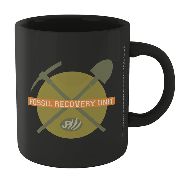 Jurassic Park Fossil Recovery Unit Mug - Black