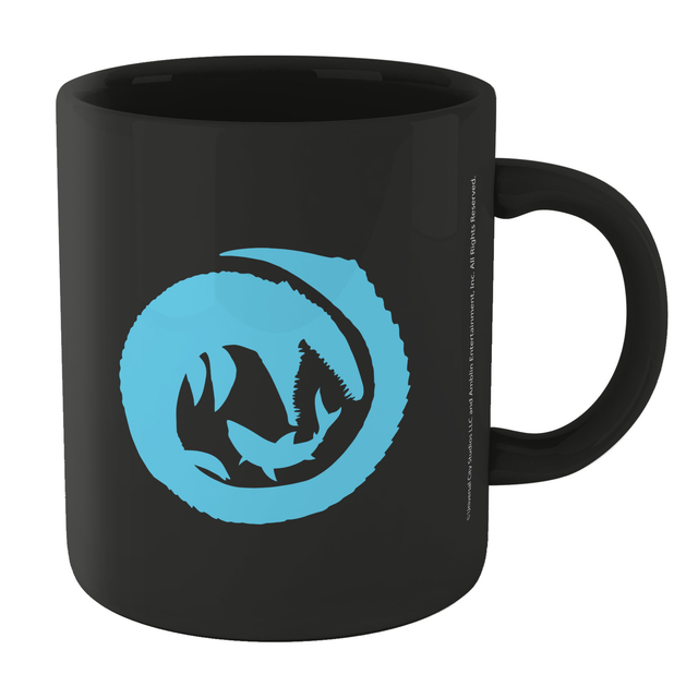 Jurassic Park Isla Nublar Lagoon Mug - Black