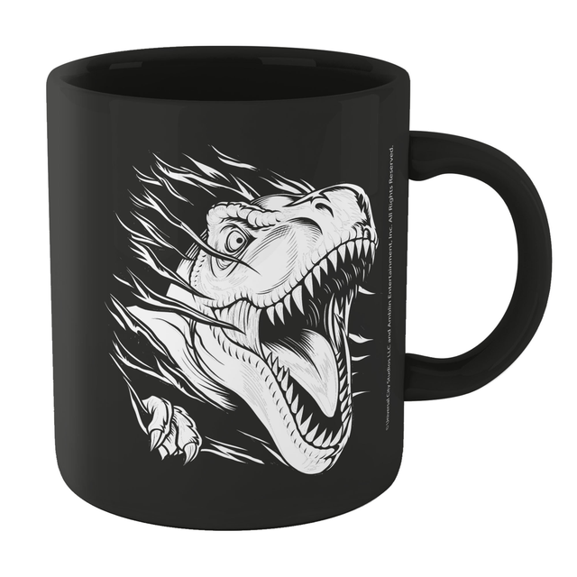 Jurassic Park T-Rex Mug - Black