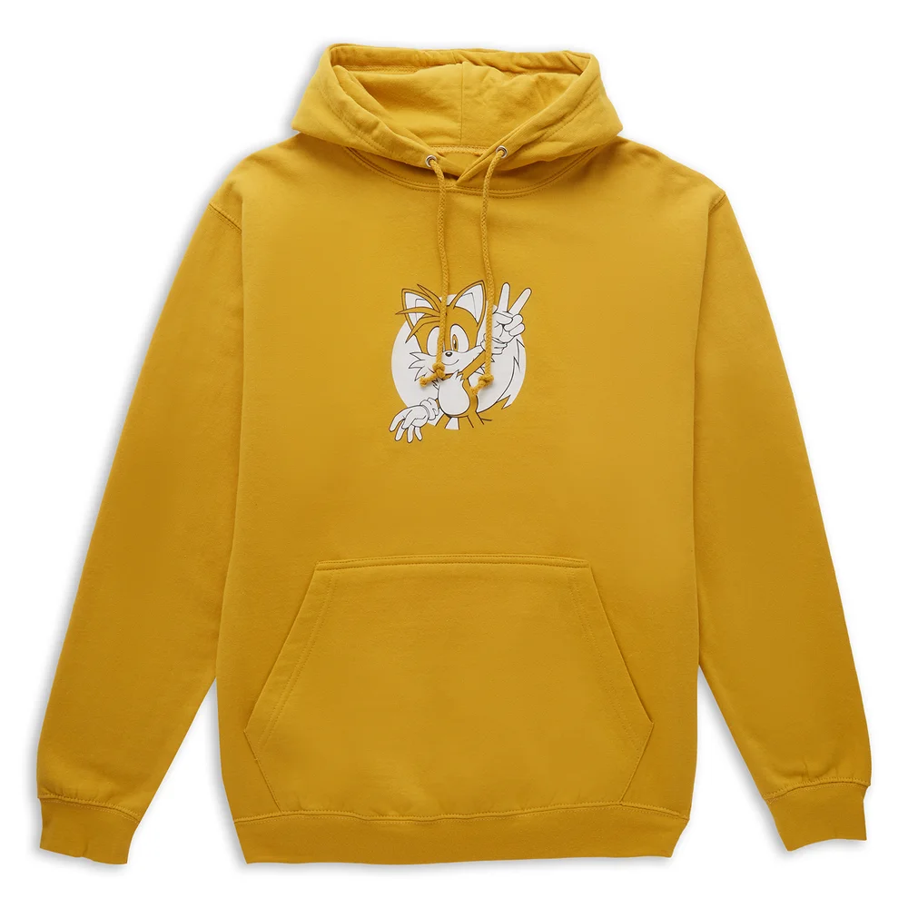 Sonic The Hedgehog Tails Hoodie - Mustard - M Image 1