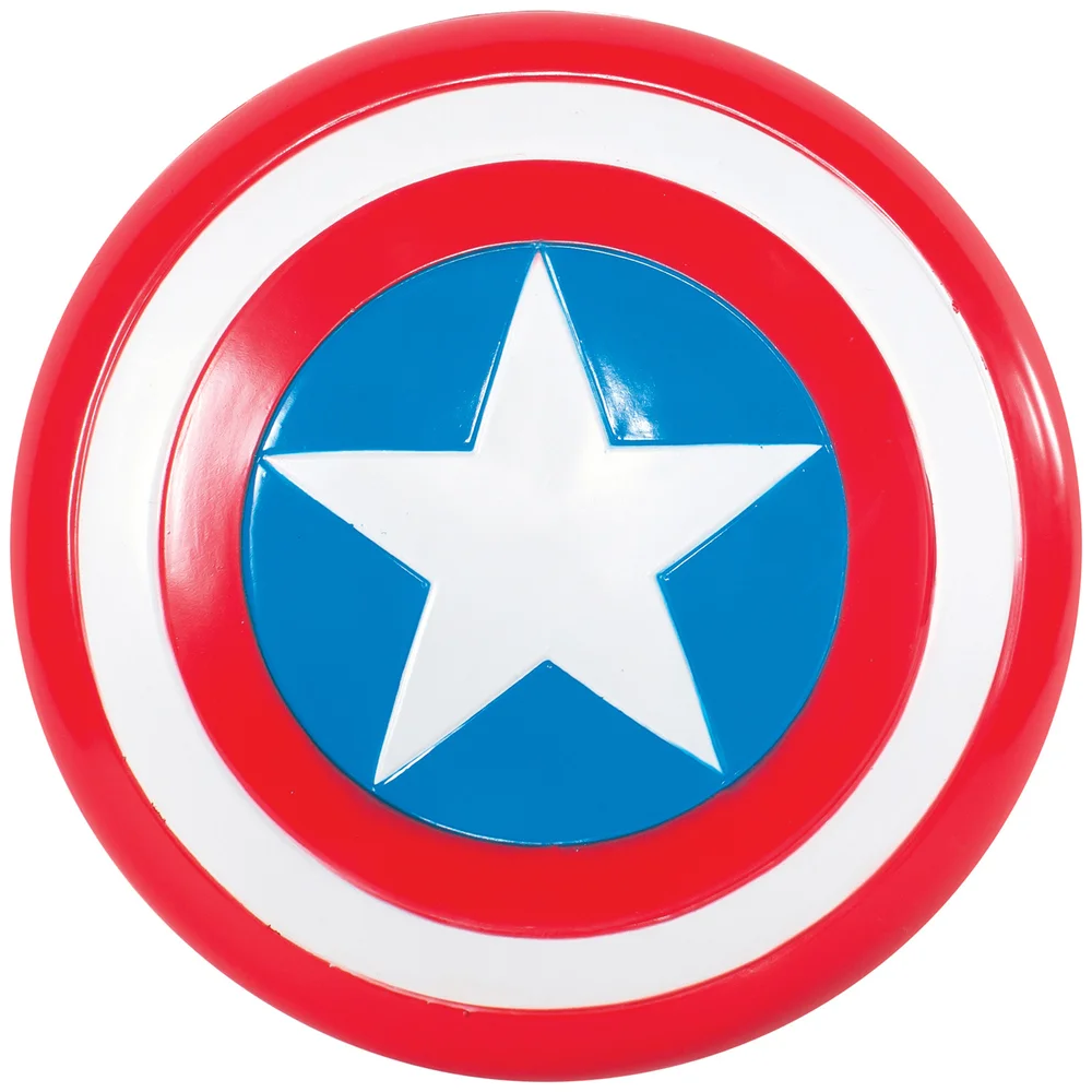Official Rubies Marvel Captain America 12" Shield Image 1