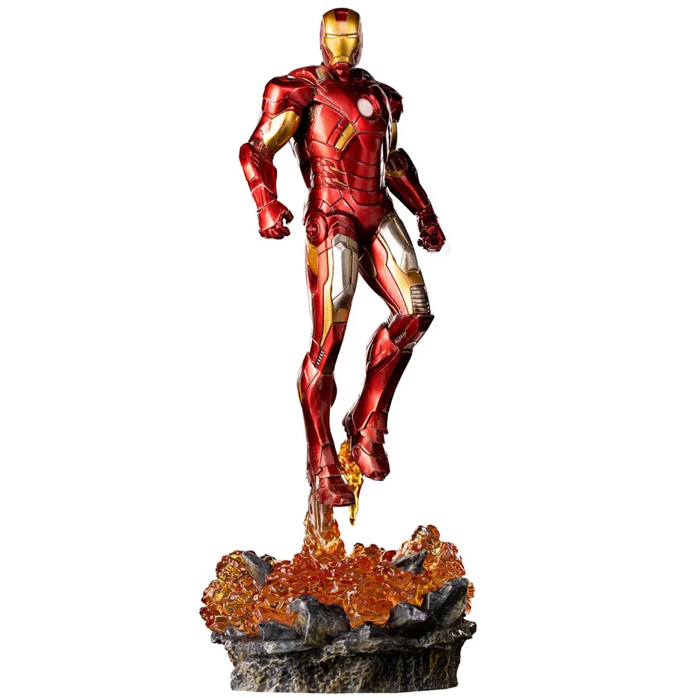 Iron Studios Marvel Avengers The Infinity Saga 1/10 BDS Art Scale Figure Iron Man Battle of NY Image 1