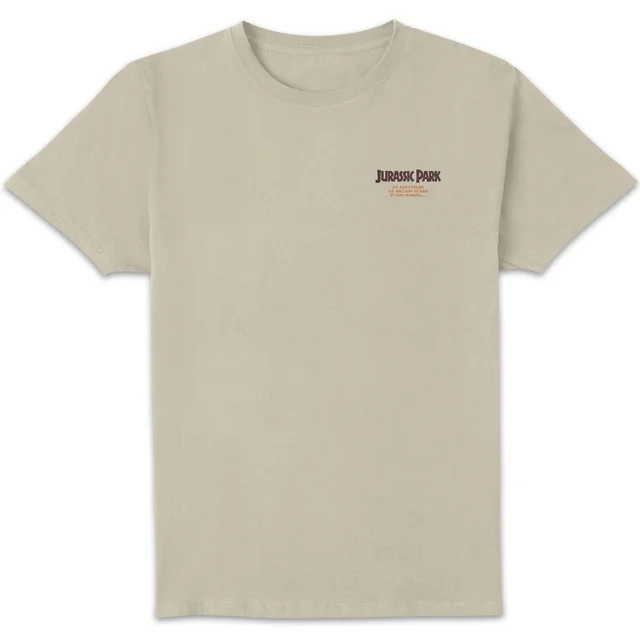 Luke Preece x Jurassic Park An Adventure 65 Million Years In The Making Unisex T-Shirt - Cream