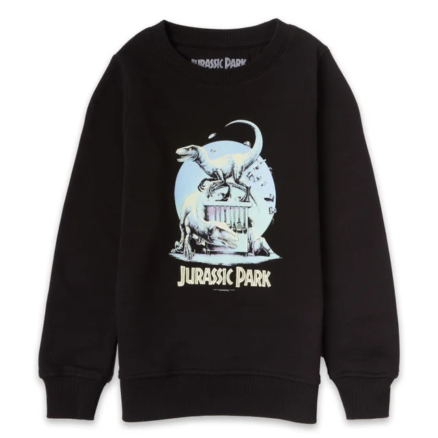 Luke Preece x Jurassic Park An Adventure 65 Million Years In The Making Kids' Sweatshirt - Black