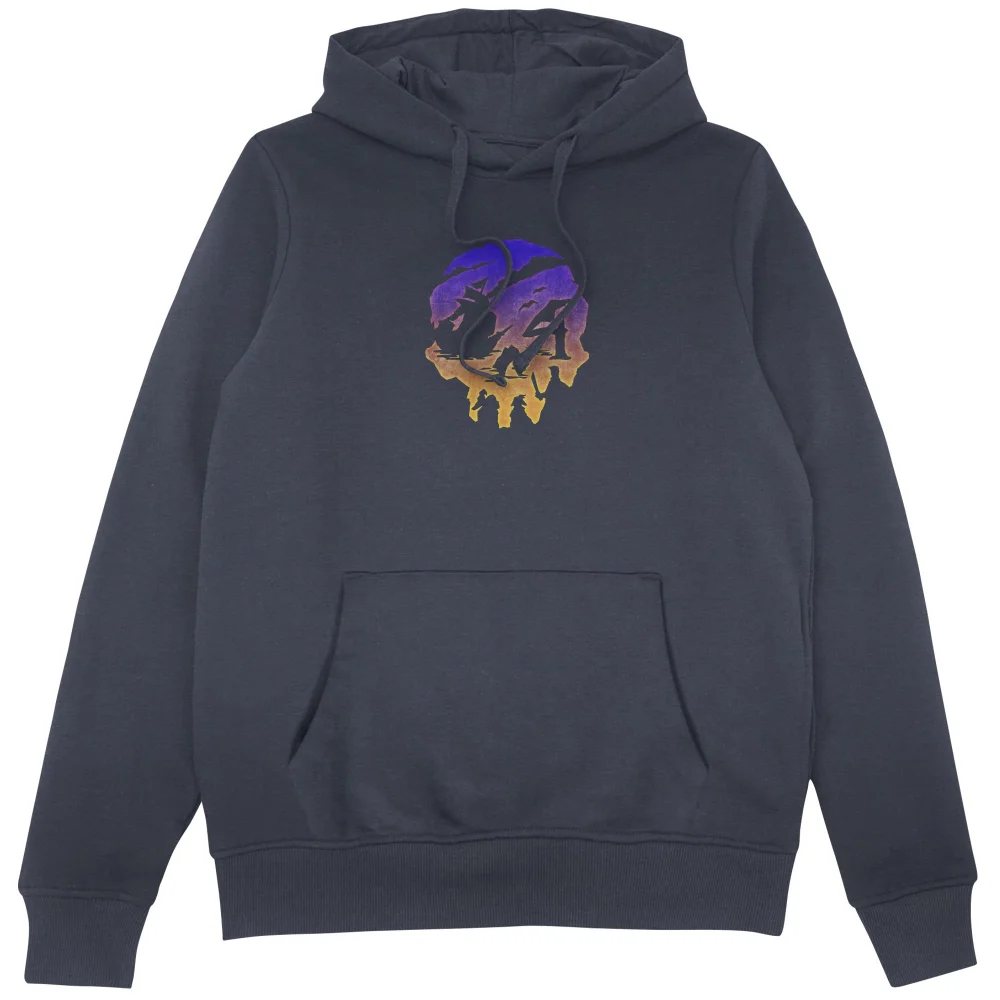 Sea Of Thieves 4th Anniversary Unisex Hoodie - Navy - S - Navy Image 1