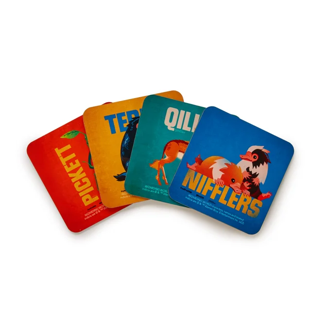 Decorsome x Fantastic Beasts Creatures Coaster Set