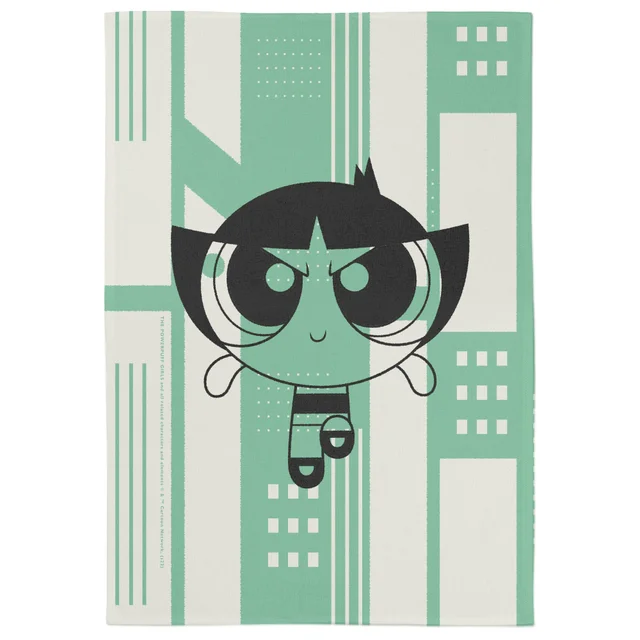 Powerpuff Girls Buttercup Tea Towel