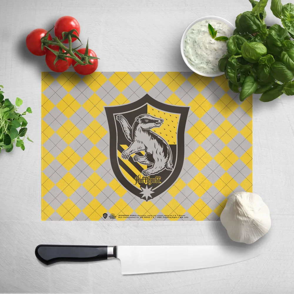 Harry Potter Hufflepuff House Chopping Board Image 1