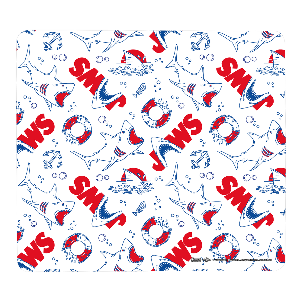 Jaws Life Preserver Gaming Mouse Mat - Small Image 1