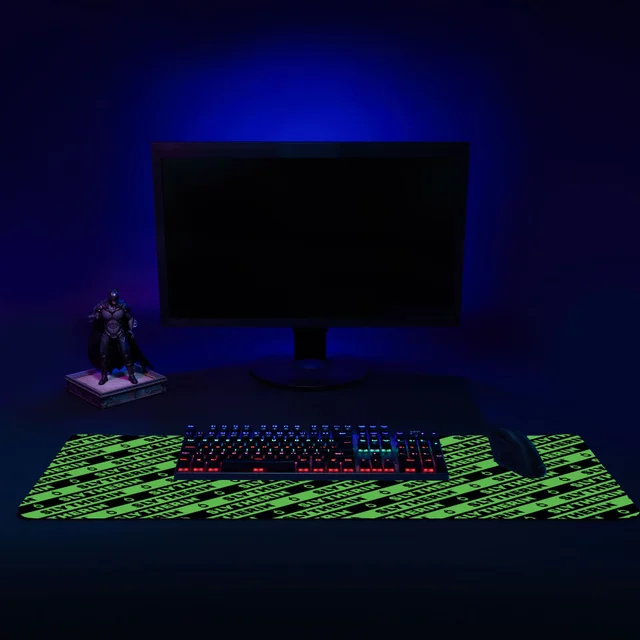 Harry Potter Slytherin Pattern Gaming Mouse Mat
