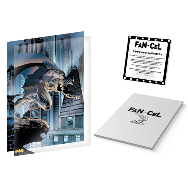 Fan-Cel Batman Limited Edition Cell Artwork