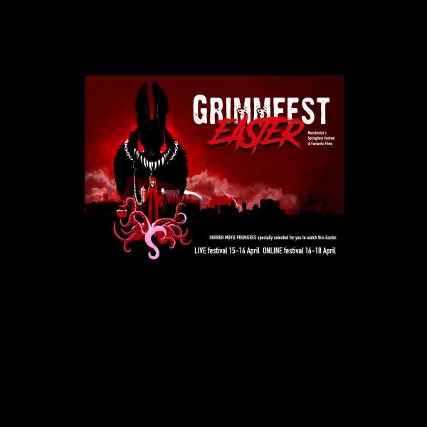 Grimmfest 2022 Easter Bunny Hoodie - Black
