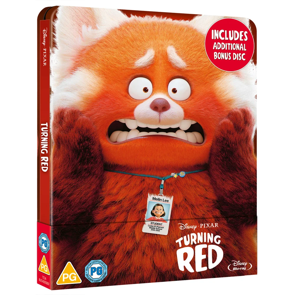 Turning Red - Zavvi Exclusive Steelbook Image 1