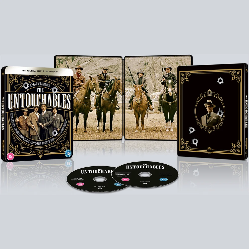 The Untouchables - 4K Ultra HD Steelbook (Includes Blu-ray) Image 1